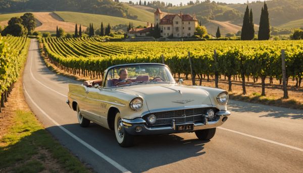 Itinéraires de charme et road-trip entre vignes et collines