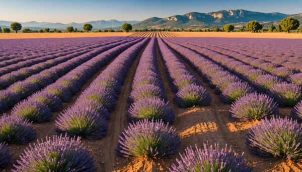 Où admirer les plus beaux lavandes en fleurs ?