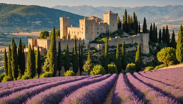 Découvrez le magnifique château du Luberon